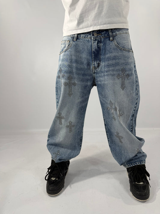 JEANS BAGGY CROCI (coll. primavera)