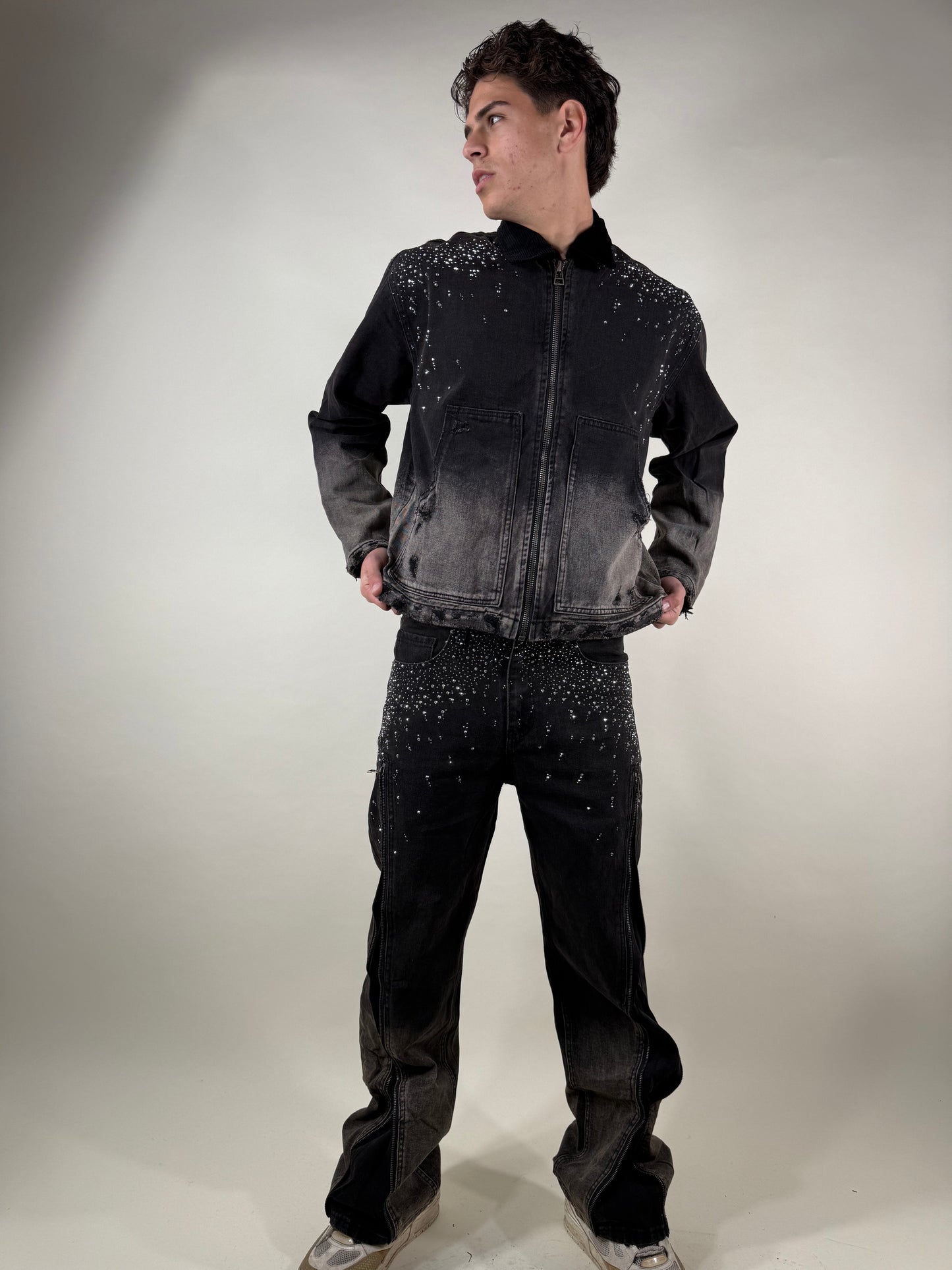 COORDINATO SFUMATO BRILLANTINI