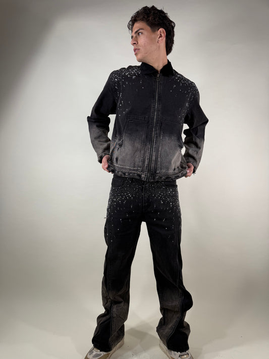 COORDINATO SFUMATO BRILLANTINI