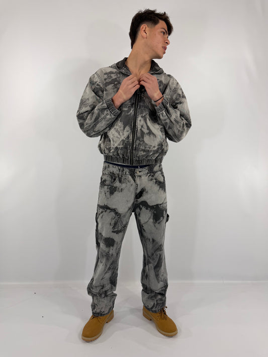 CORDINATO JEANS CAMO