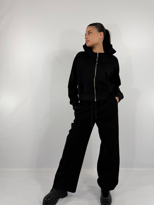 COORDINATO TUTA - NERO