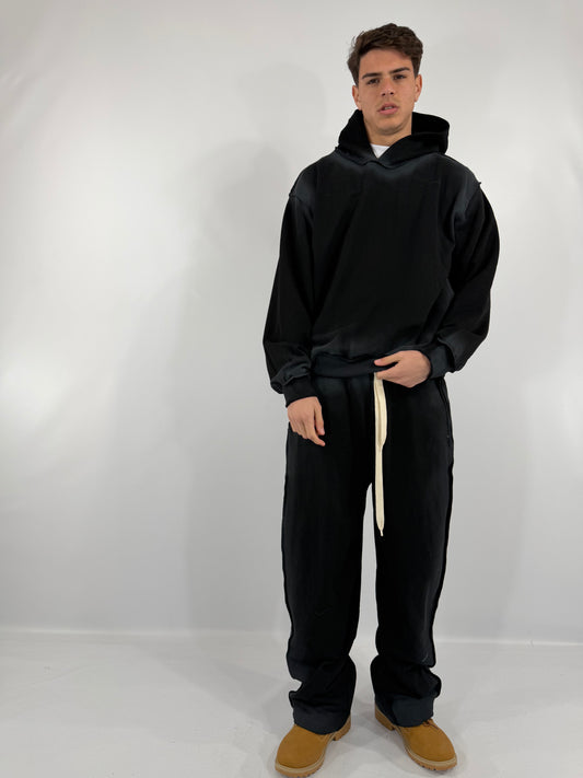 COORDINATO TUTAS SFUMATO- NERO