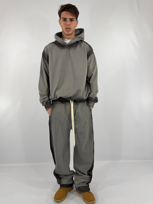 COORDINATO TUTA SFUMATO - GRIGIO