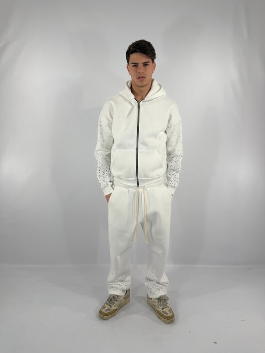 COORDINATO TUTA BRILLANTINI NERI