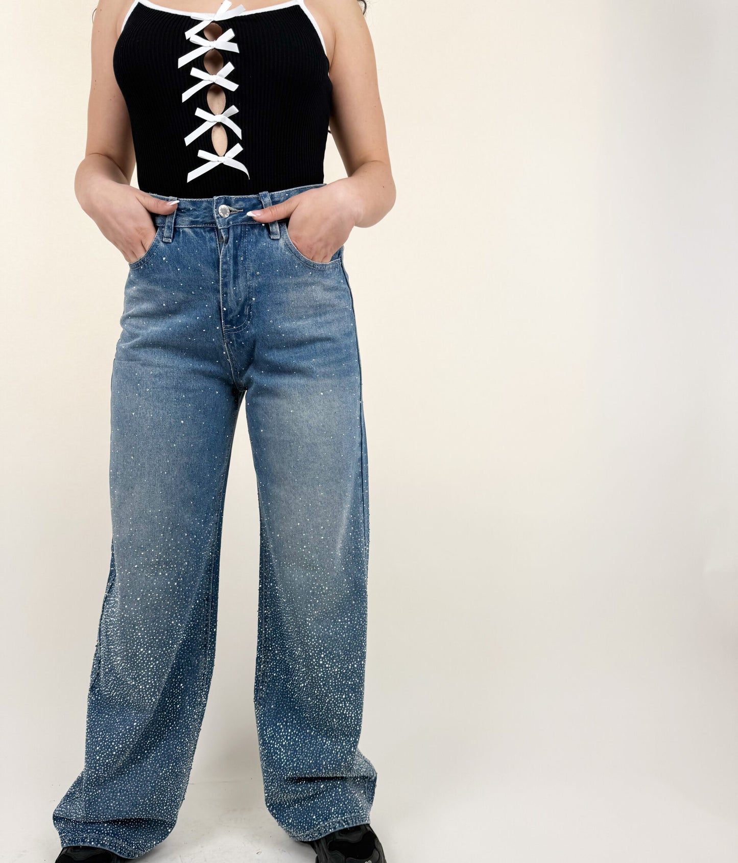 JEANS GLITTER