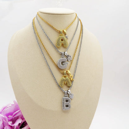 LETTERE INIZIALI BUBBLE