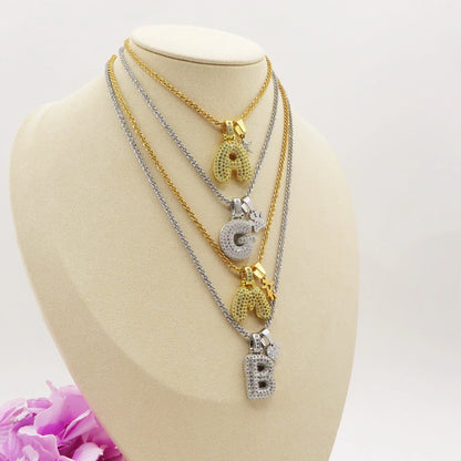 LETTERE INIZIALI BUBBLE