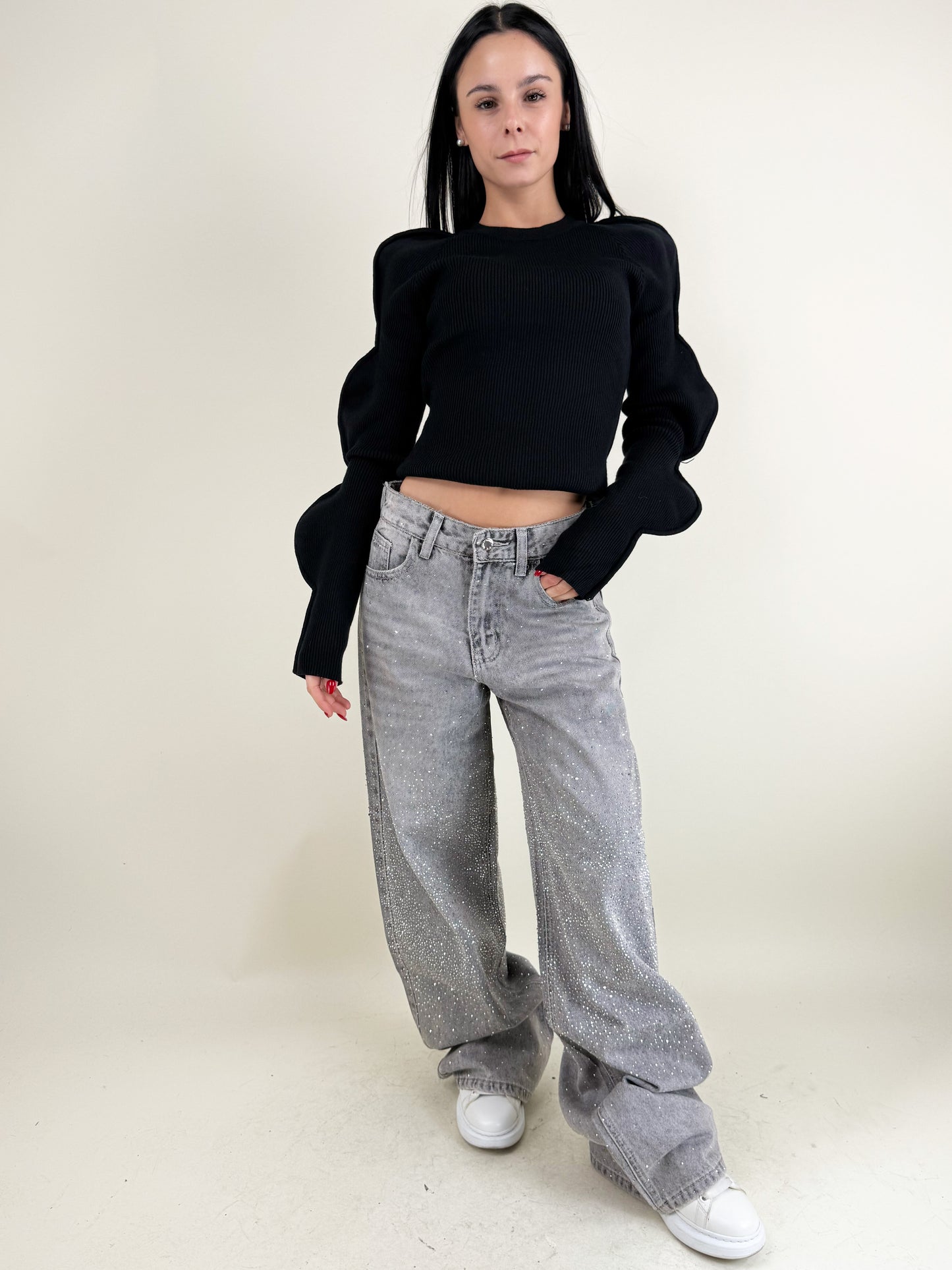 JEANS RAIN-GRIGIO