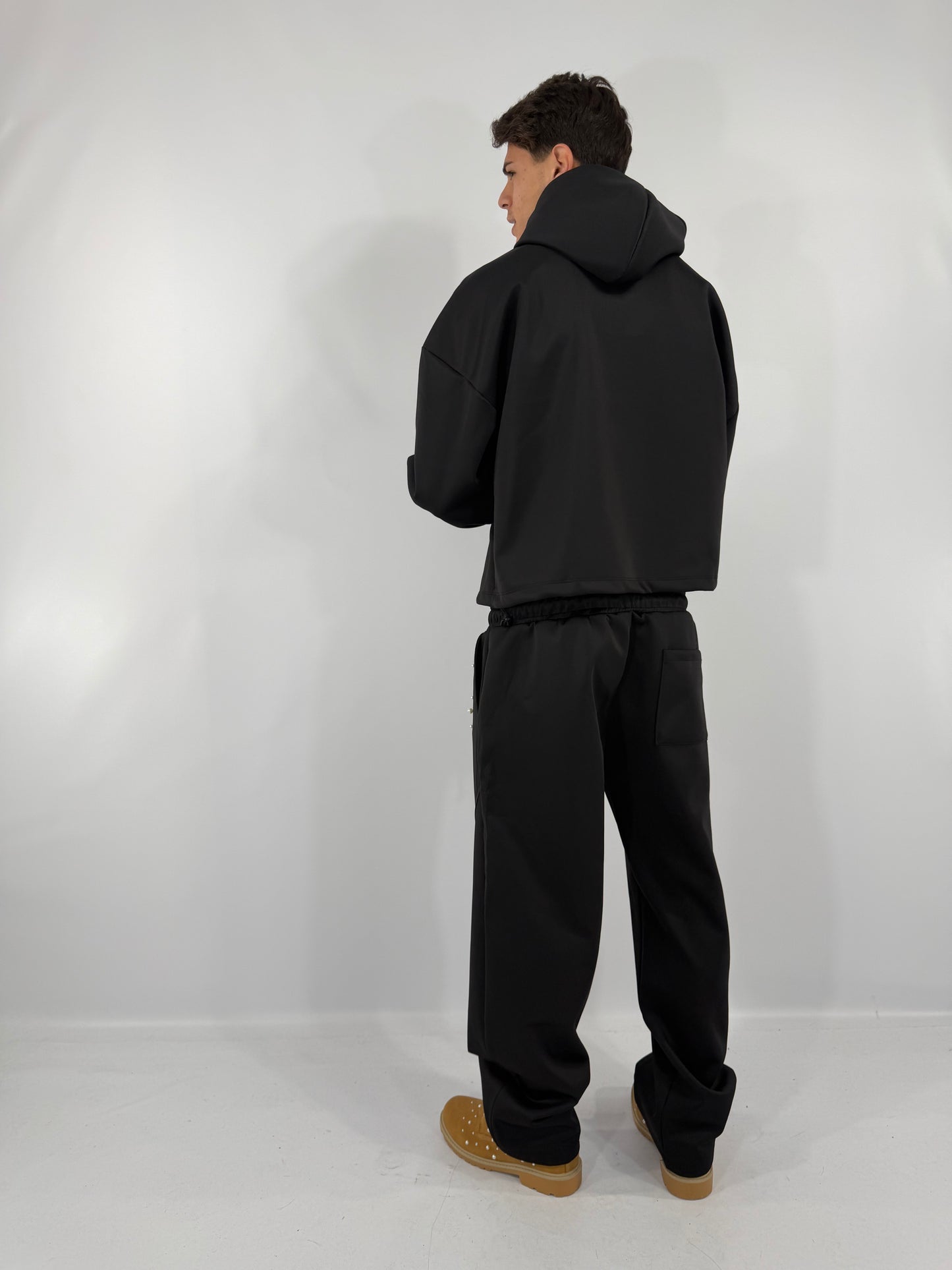 COORDINATO SCUBA PERLE - NERO