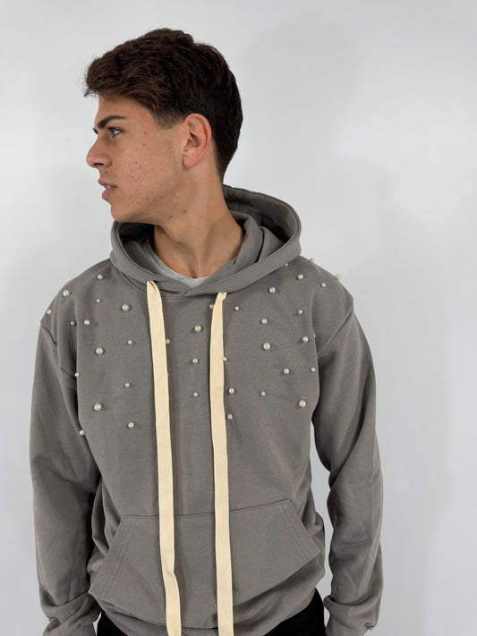 FELPA BOXIFIT  PERLE - GRIGIO