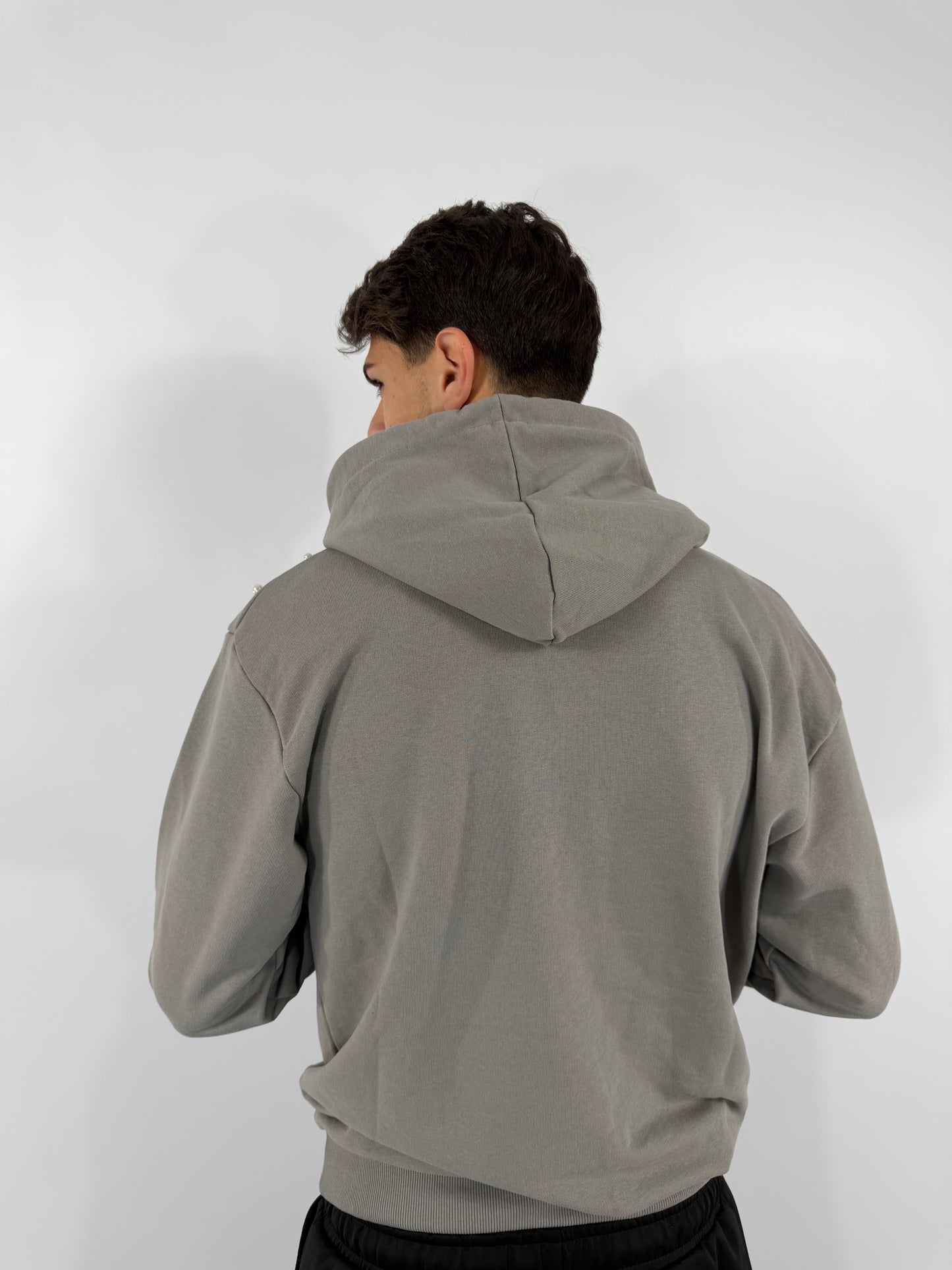 FELPA BOXIFIT  PERLE - GRIGIO