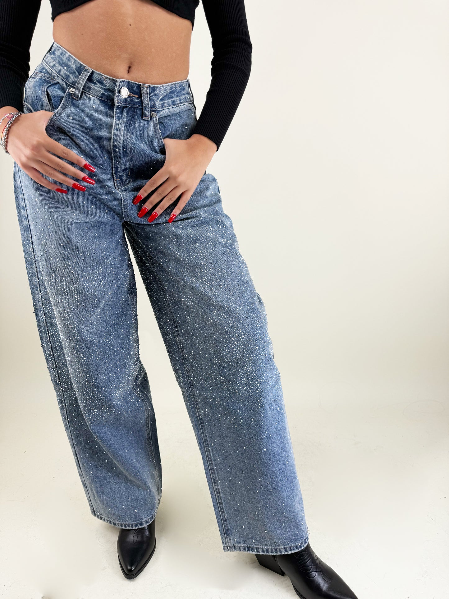 JEANS RAIN-AZZURRO