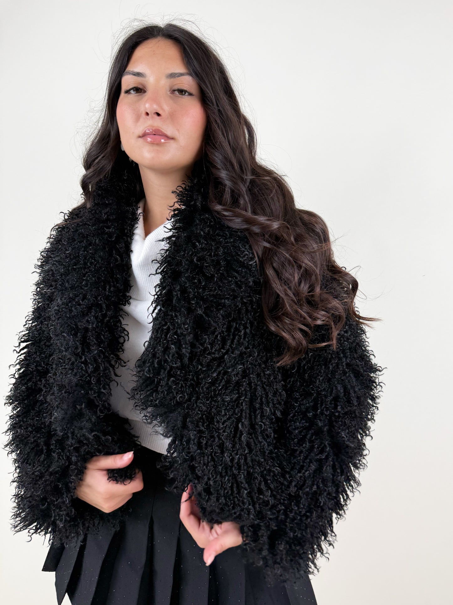 PELLICCIA COZY GLAM-NERO