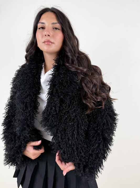 PELLICCIA COZY GLAM-NERO