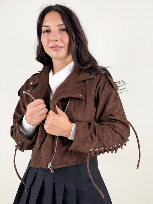 GIUBBINO LEGGERO SUEDE