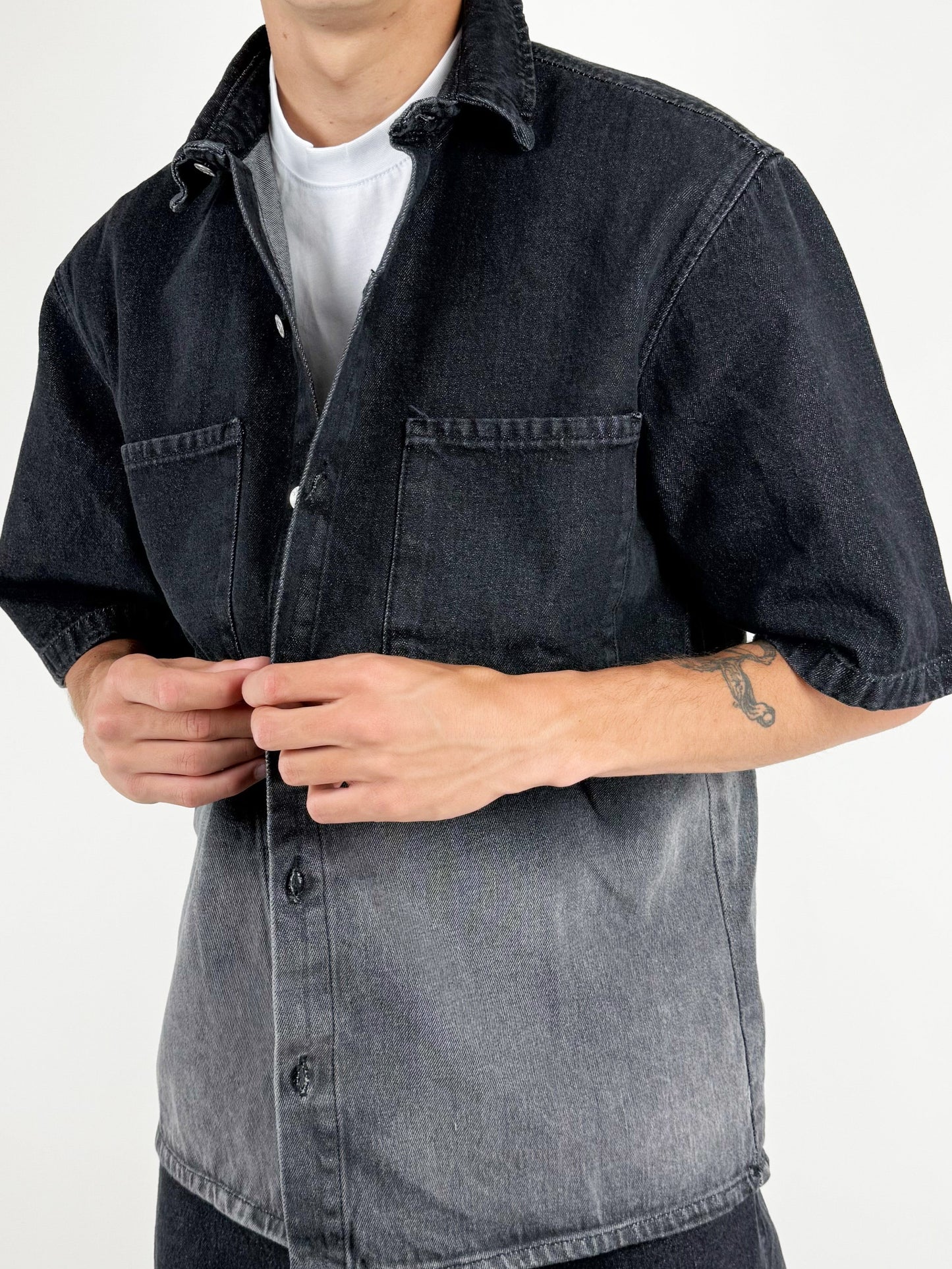 COORDINATO DENIM URBAN BLACK