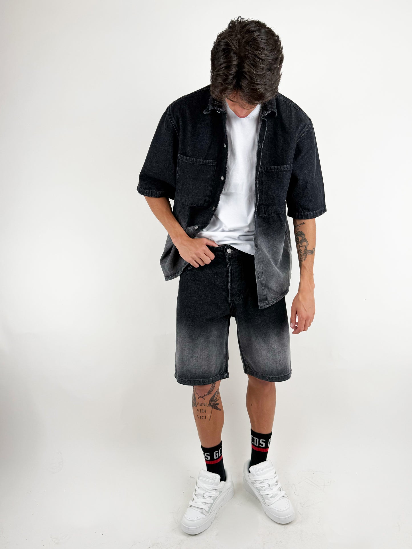 COORDINATO DENIM URBAN BLACK