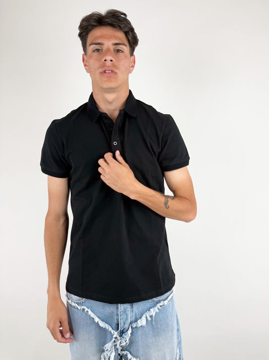T-SHIRT POLO - NERO