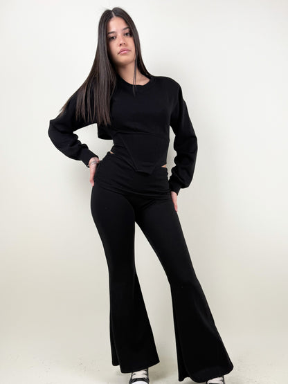 COORDINATO TUTA LACE-UP