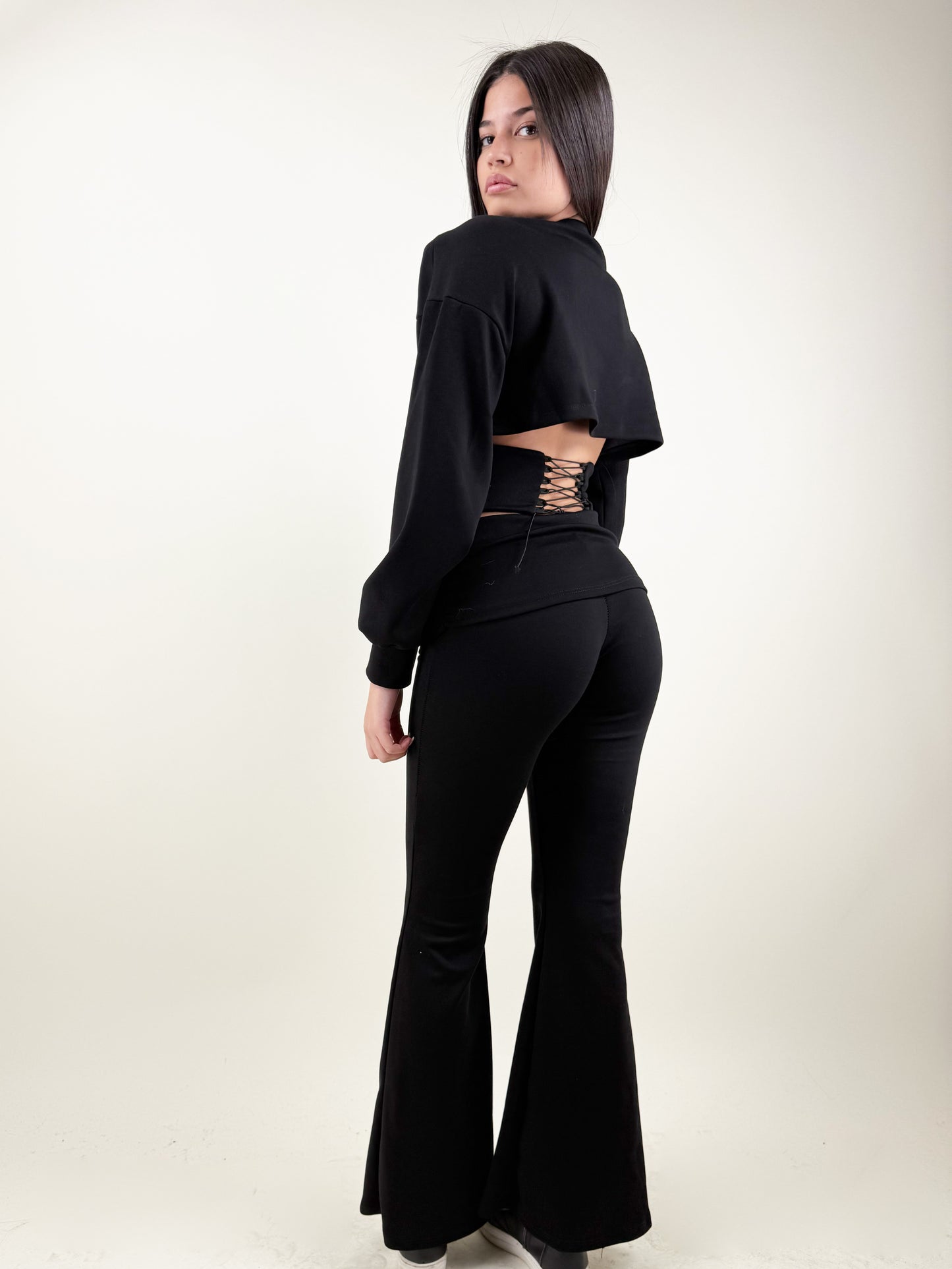 COORDINATO TUTA LACE-UP