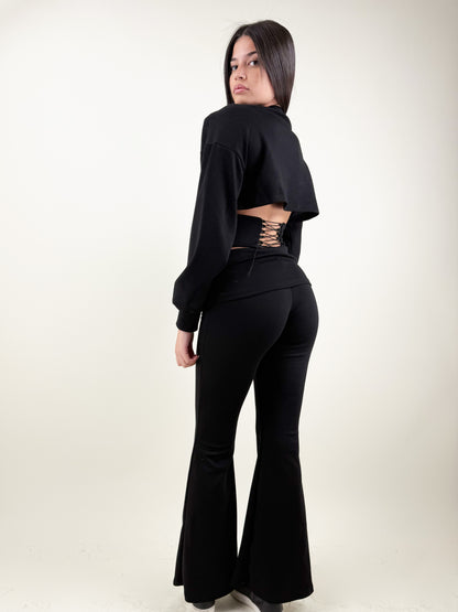 COORDINATO TUTA LACE-UP