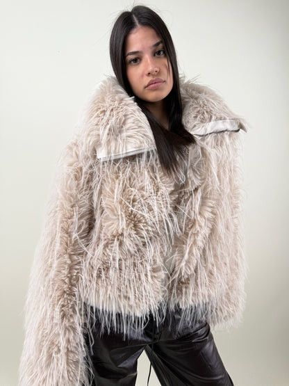 PELLICCIA NIGHT GLAM-BEIGE