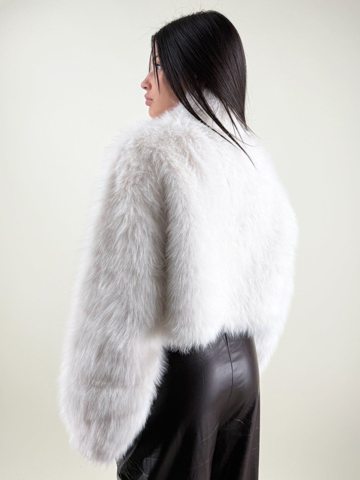 PELLICCIA ZIP CROP