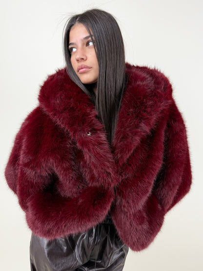 PELLICCIA CAPPUCCIO-BORDEAUX