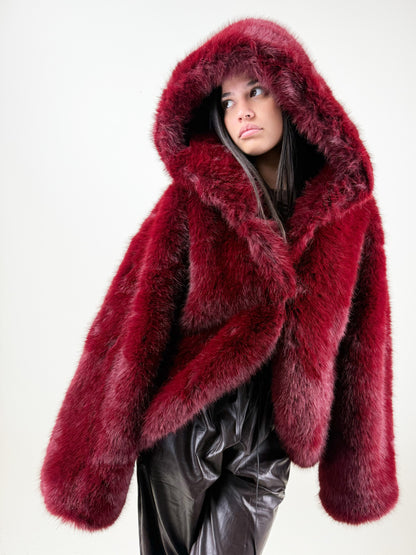 PELLICCIA CAPPUCCIO-BORDEAUX