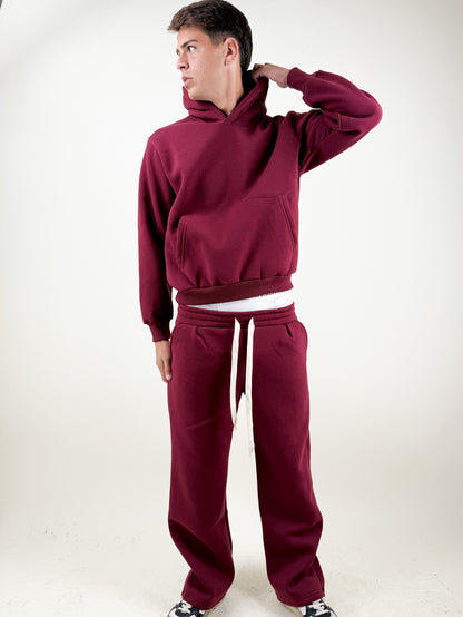 COORDINATO TUTA-BORDEAUX