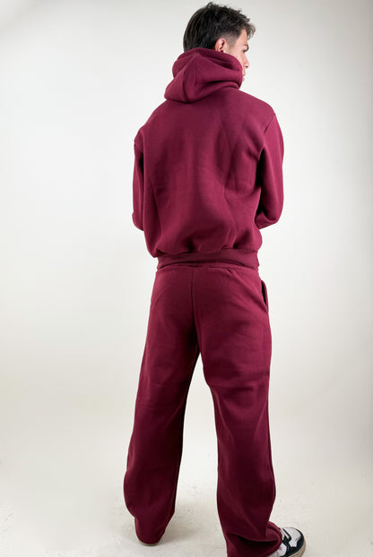 COORDINATO TUTA-BORDEAUX