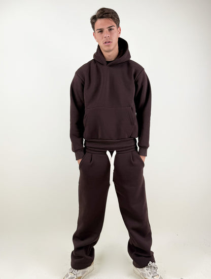 COORDINATO TUTA-MARRONE