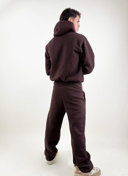 COORDINATO TUTA-MARRONE