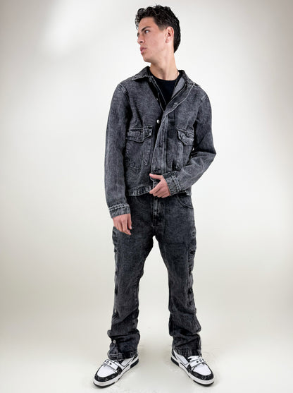 COORDINATO ACID DENIM