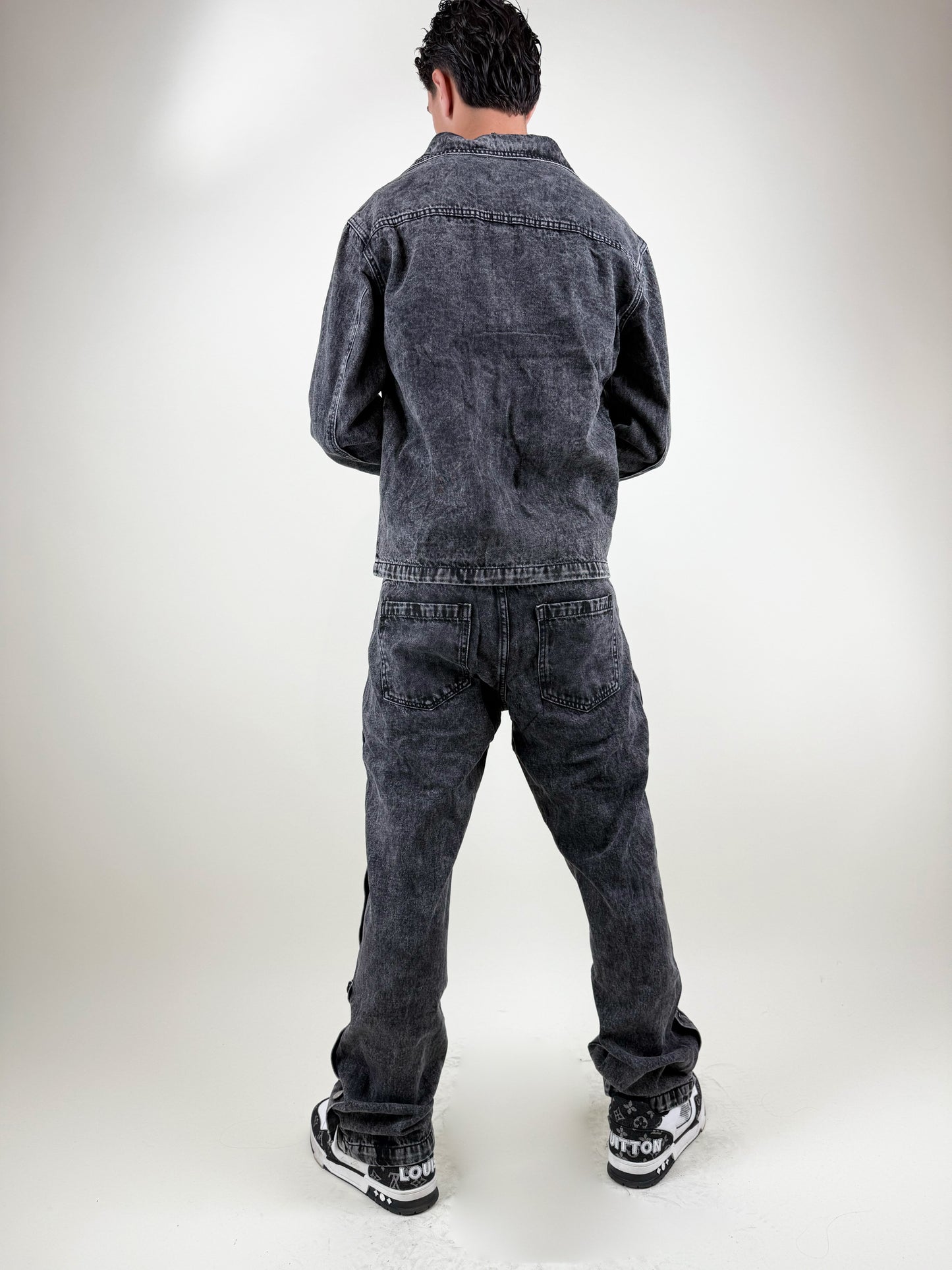 COORDINATO ACID DENIM