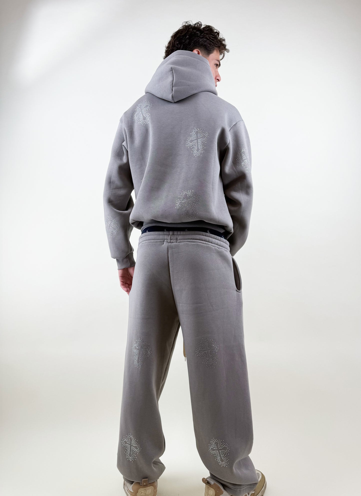 COORDINATO TUTA CROCI-GRIGIO